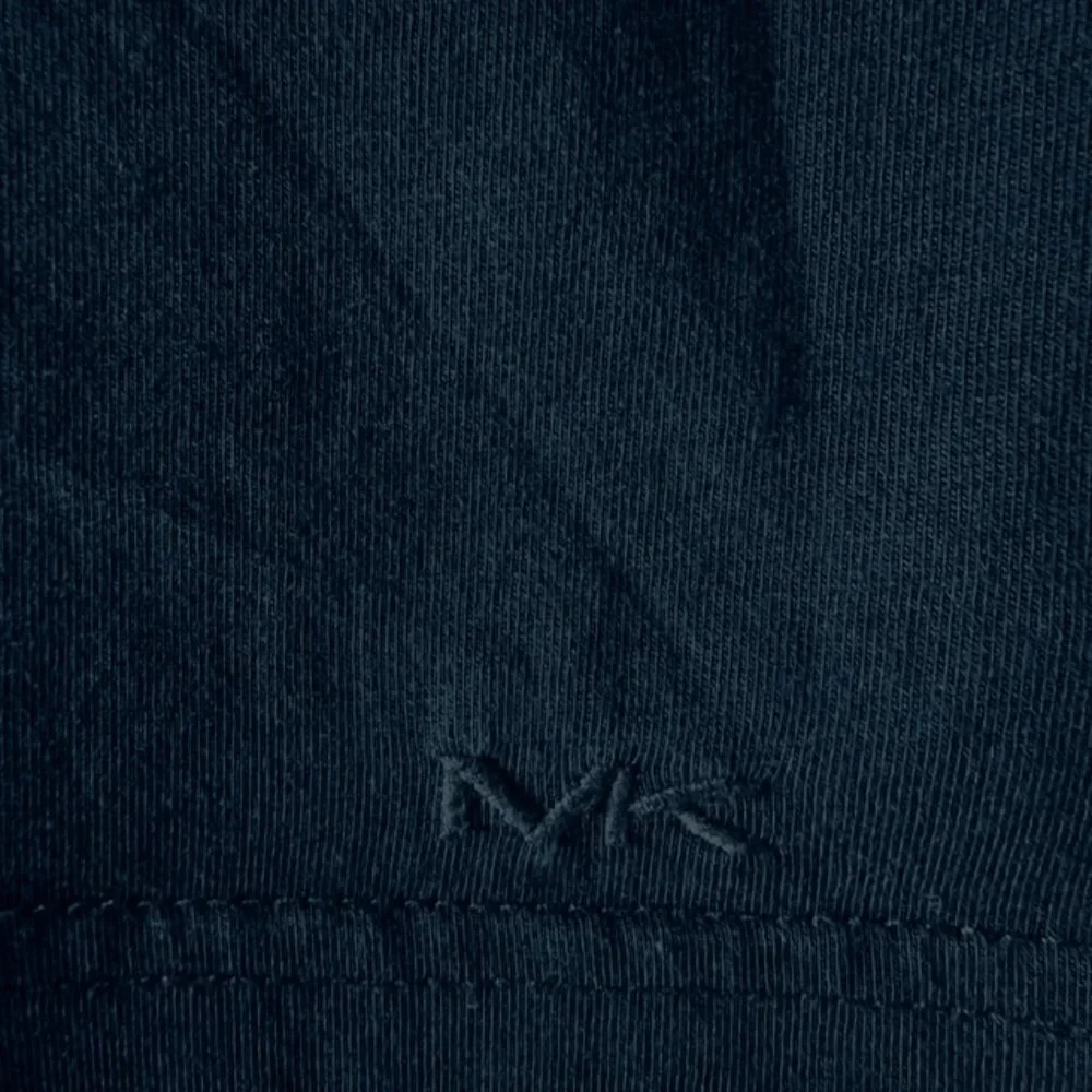 Michael Kors Men's Short Sleeve Collared Shirt Navy Blue, Size S - Picture 5 of 6